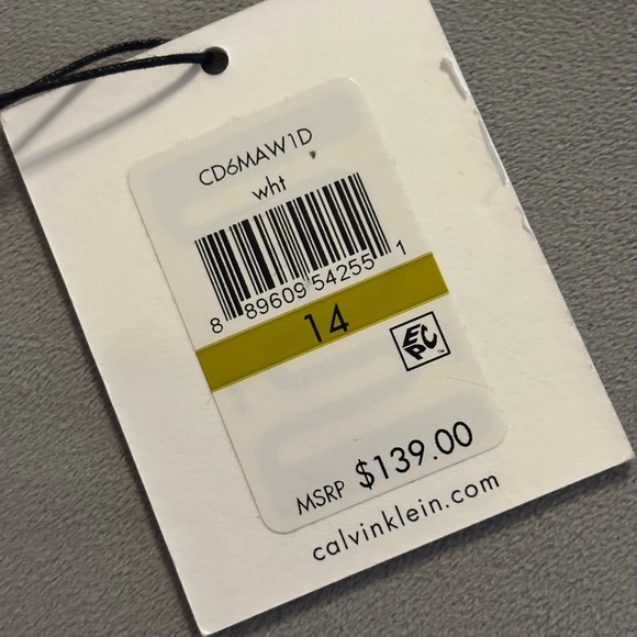 Calvin Klein Textured White  Dress - Picture 11 of 13